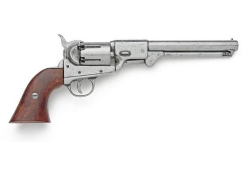 Confederate Pistol With Antique Gray Finish - Non-Firing